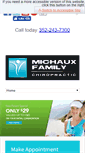 Mobile Screenshot of michauxfamilychiropractic.com